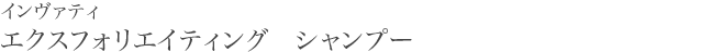 インヴァティ エクスフォリエイティング シャンプー